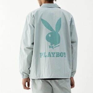Playboy by Pacsun mint nylon jacket- S